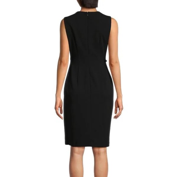 SOLD!!! Calvin Klein Clasp Tie Waist Dress - Picture 8 of 9